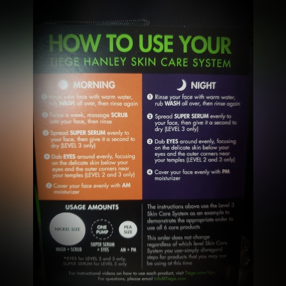 NIB TIE'GE HANGLEY 30 DAY UNCOMPLICATED COMPLETE SKINCARE REGIMEN FOR MEN - Picture 10 of 10